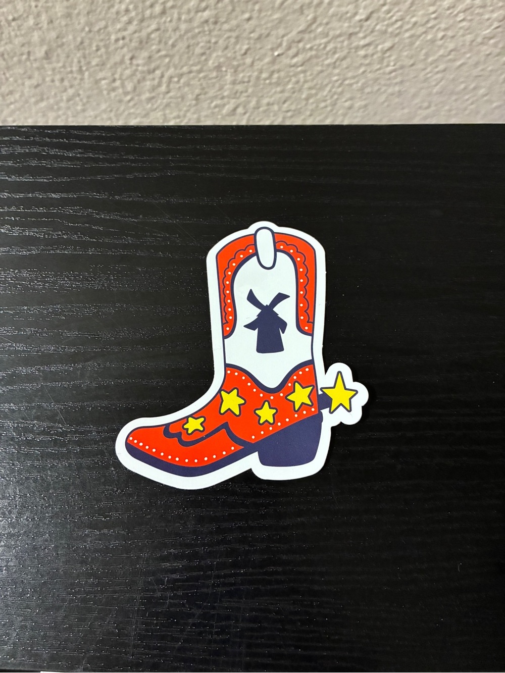 Hard To Find Dutch Bros Cowboy
Boot Sticker